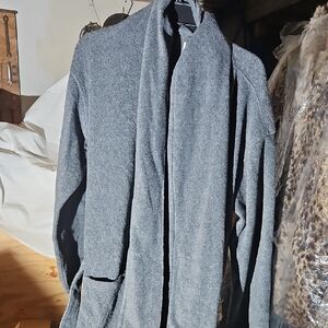 Old Navy Men's Charcoal Robe